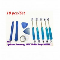 Universal New 10 in 1 mobile phone Opening Pry Repair Screwdrivers Tools Kit Set For iphone samsung LG HTC nokia