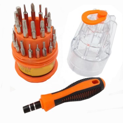 Household electronic precision mini bit tool 31 in 1 screwdriver set